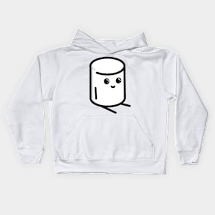 Sitting Marshmallow Kids Hoodie